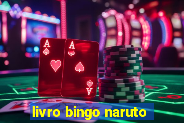 livro bingo naruto